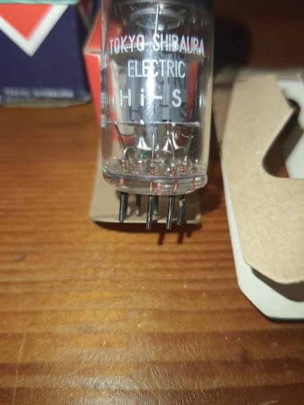 真空管12.東芝-12AT7 庫存新品真空管特價1000元一只/GE-12AT7 庫存新品