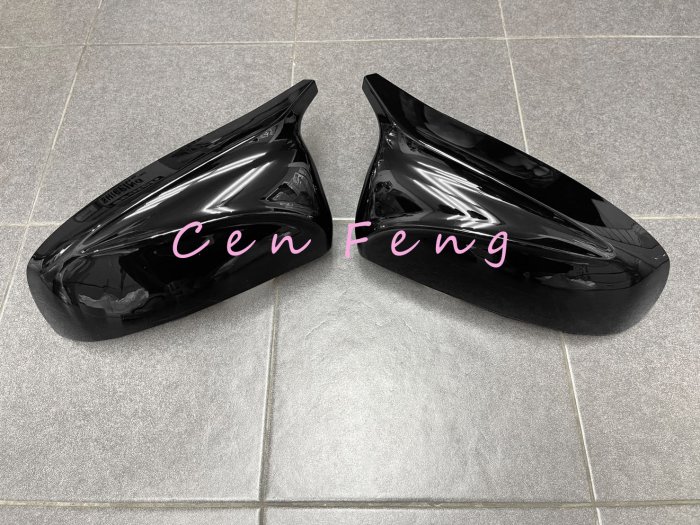 涔峰ＣＦ☆(亮黑)BMW X5 E70 X6 E71 專用 後視鏡蓋 後視鏡罩 牛角 替換式 後視鏡 後照鏡