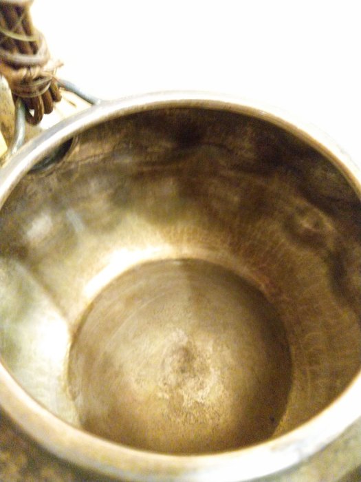 燻銀 銅製 水注 瓶 茶道具(ZE481) 燻銀 銅製 水注 瓶 茶道具(ZE481