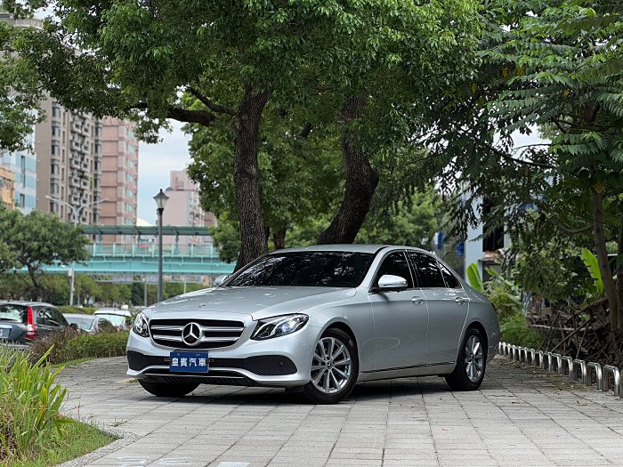 【皇賓汽車】賓士 2018 E200 Sedan Avantgarde 銀
