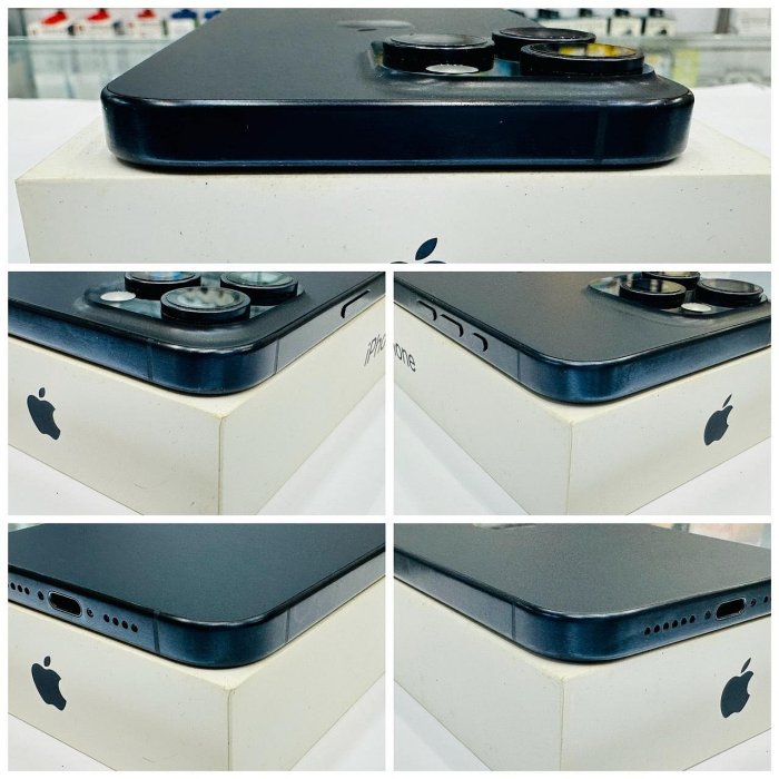 IPHONE 15 Pro Max 512G 藍色 二手機 刷卡分期【承靜數位】高雄實體店 可出租 L0949 中古機