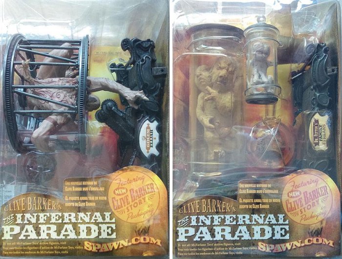 Mcfarlane 麥法蘭【CLIVE BARKER'S INFERNAL PARADE、地獄馬戲團】一套