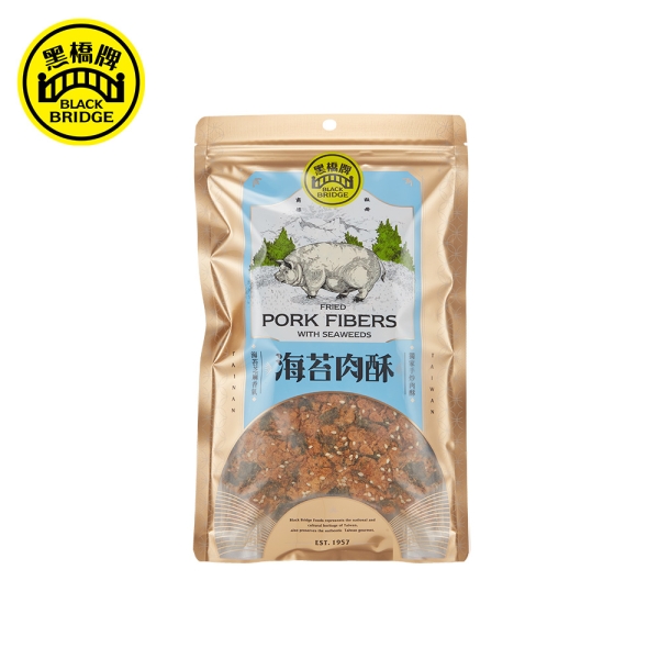 【黑橋牌】海苔肉酥－大包裝