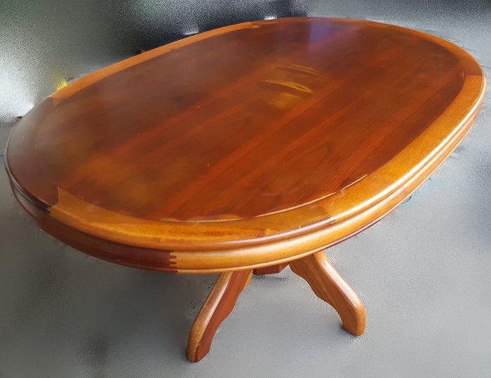 宏品二手家具館~中古家具家電K50408木頭色餐桌*咖啡桌/會議桌/洽談桌