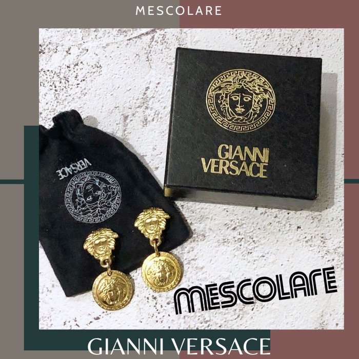 【関税込み】Versace ブラウン 'Versace' Tag 長財布 ブランド激安VERSACE ヴェルサーチ 新作 ラウンドファスナー式