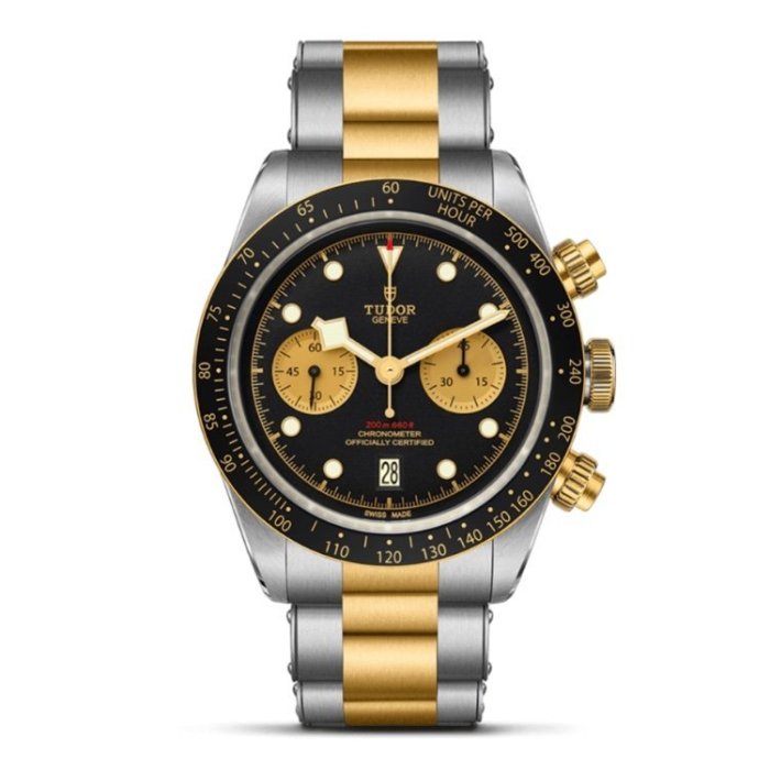 TUDOR M79363N-0001 BLACK BAY CHRONO 帝舵 半金熊貓 機械錶 41mm 黑面 79363N