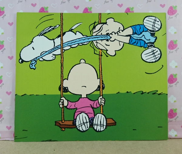 【震撼精品百貨】史奴比Peanuts Snoopy ~卡片 綠