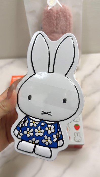 ＊日式雜貨館＊日本期間限定 Morozoff摩洛索夫聯名米飛兔造型巧克力鐵盒 14個入 紙盒款6入 miffy 情人節限定