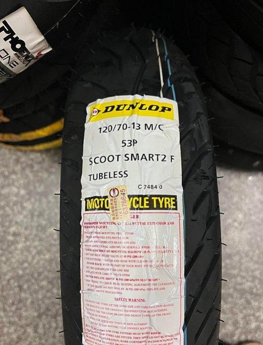 完工價【高雄阿齊】登祿普 DUNLOP SCOOT SMART2 120/70-13 登陸普 登錄普 聰明胎2代 輪胎
