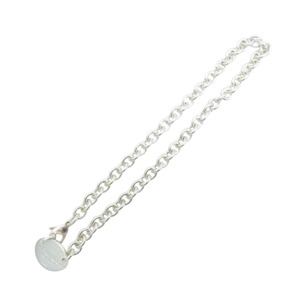 Tiffany & Co 蒂芬妮925純銀Return to Tiffany 橢圓牌項鏈68176980