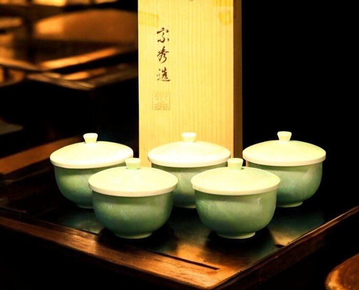 10/11結標玉瓷清韻·禪雅茶器BCJ0115 –茶道具日本茶道品茶煎茶器