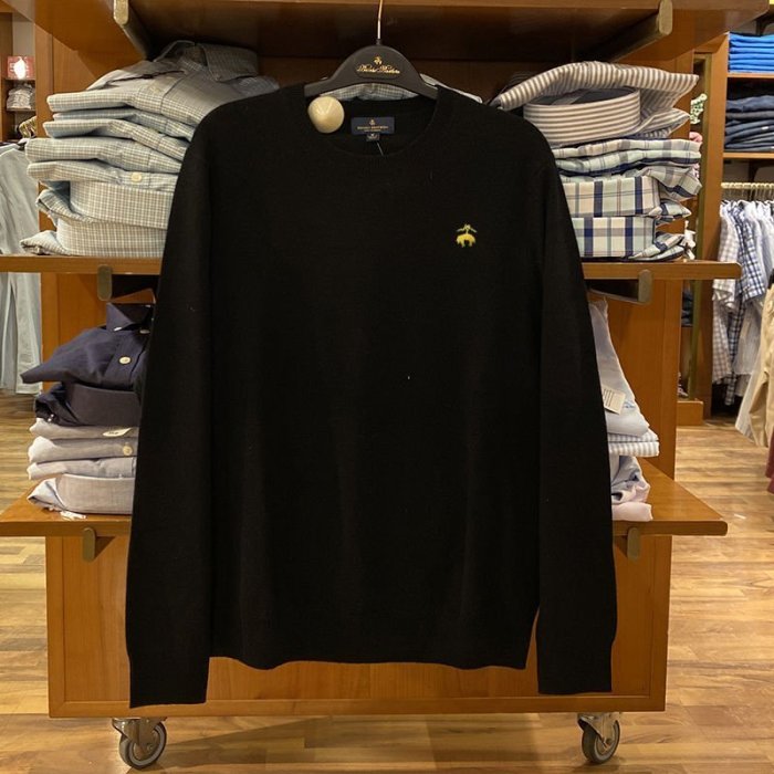 現貨熱銷-正品Brooks Brothers/布克兄弟男士秋冬新款套頭針織毛衣男