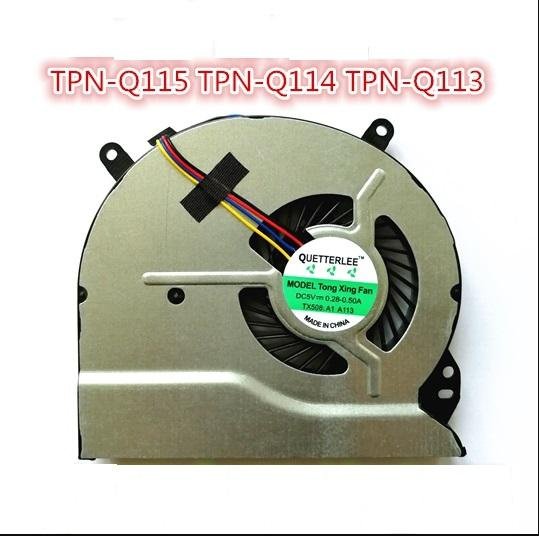 軒林-台灣出 全新筆電風扇 適用 HP TPN-Q114 TPN-Q113 TPN-Q115 TPN-Q116#F174