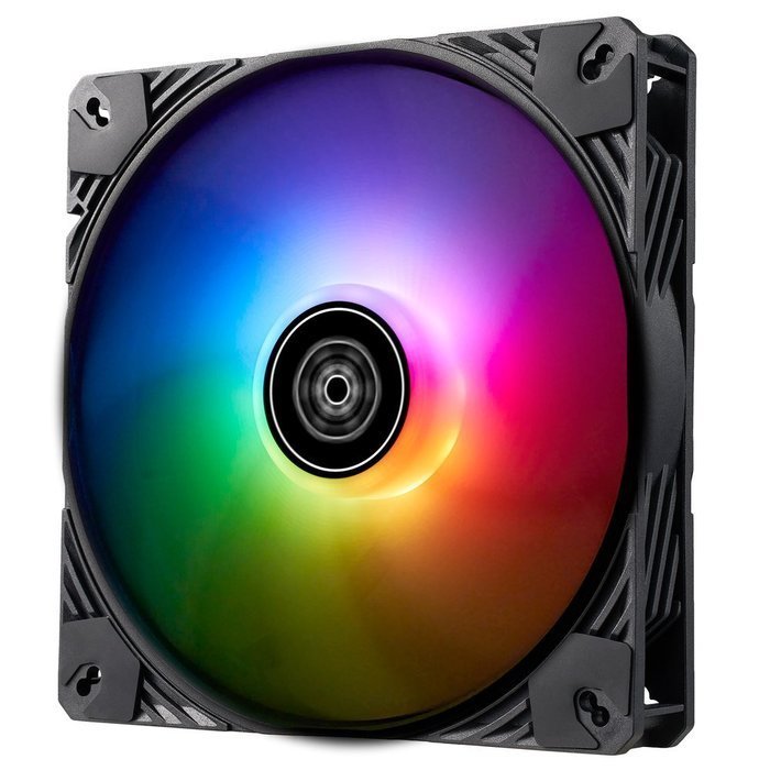 光華CUMA散熱精品*銀欣 SF140B-ARGB SHARK FORCE 140 ARGB 鯊魚紋風扇 PWM~現貨