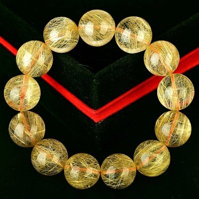 光工水晶阿賽斯特萊  17mm天然巴西鈦晶水晶手珠串 金髮絲貓眼石鍊球柱紅藍綠黃鈦奇石木黑超七碧璽舒俱來佛像牌鑽石聚寶盆