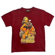 Rockin'Jelly Bean Devil's Cheerleaders T-Shirt酒紅色,size=s
