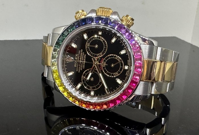 國際精品當舖 勞力士Rolex 116523 黑面迪通拿 （2014年大全配）