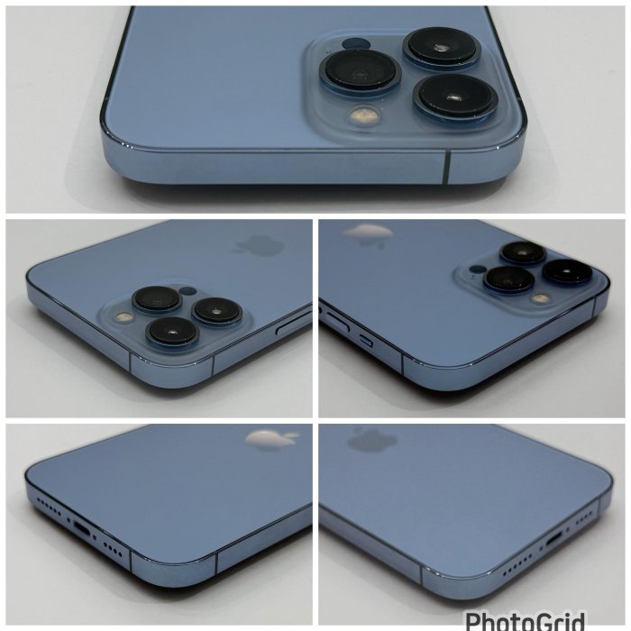 iPhone 13 Pro Max 128G 二手機 天峰藍色 刷卡分期【米米瑞隆】高雄實體 可出租 C1619 中古機