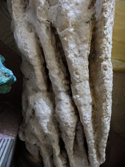 御寶閣}古董文物藝品字畫化石~鐘乳石鐘乳石柱大型鐘乳石天然鐘乳石