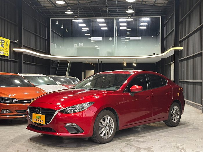 【創飛汽車】2015 Mazda 3 魂動紅 原鈑件 原廠保養