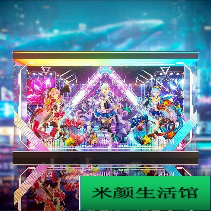 【台灣熱賣】專用展示盒【漢斯模型】預約商品 適用於 eStream SSF Re異世界生活 愛蜜莉雅
