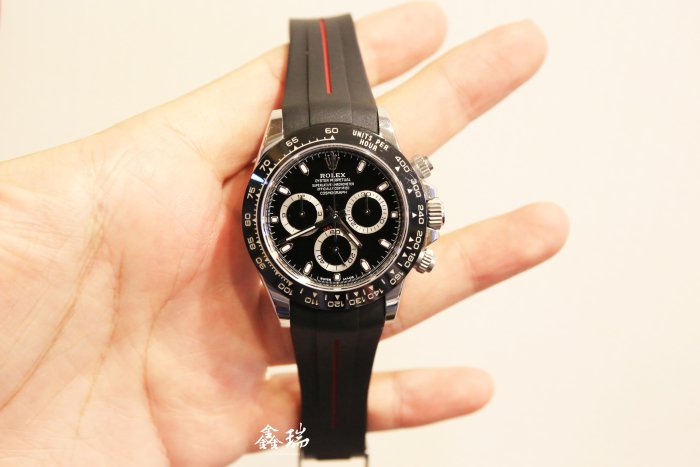 【 鑫瑞鐘錶 XRWATCH 】RubberB 橡膠帶 Rolex 勞力士 116500LN 16610 16570