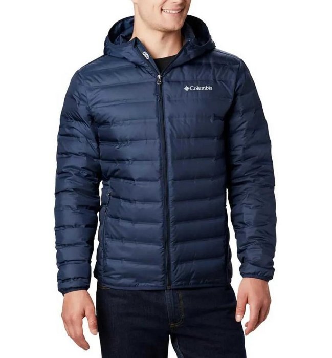 歐美代購 Columbia Lake 22™ Down jacket 連帽羽絨外套 S~XL 藍 淺藍 黑 輕量保暖 哥倫比亞