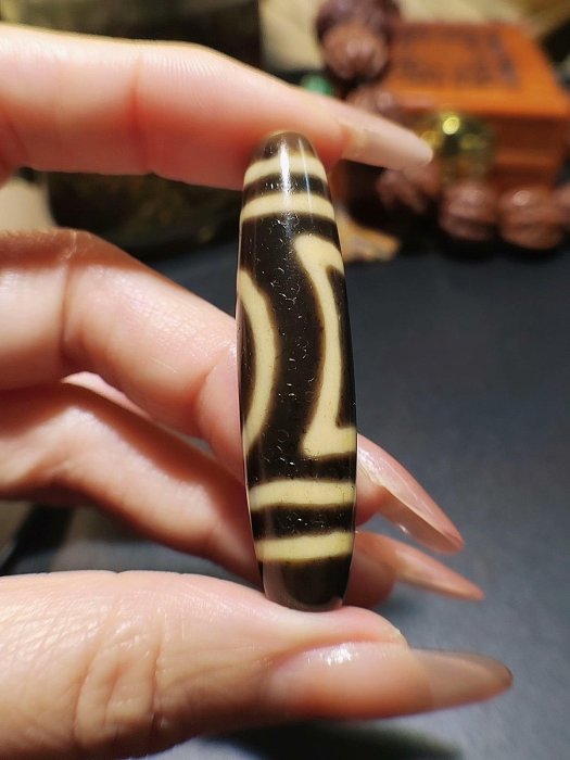 嚴選臺灣上肯純糯料藏傳天珠，包? mascara 測試糯感天珠臺灣手工天珠