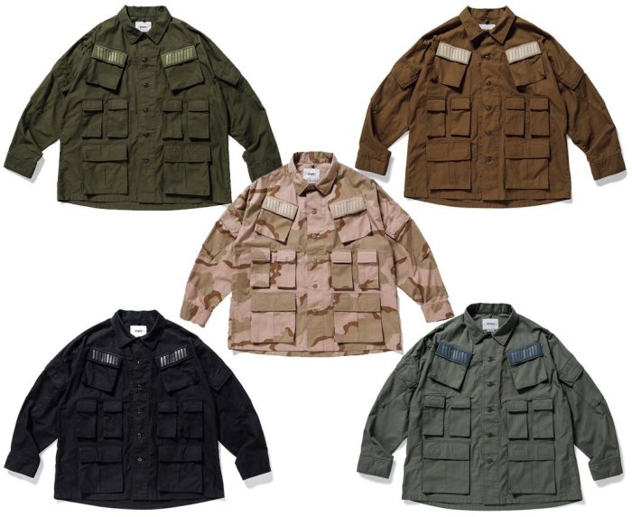 シャツ 19FW WTAPS  MODULAR LS 01 / SHIRT  GY M 19FW WTAPS MODULAR LS 01 / SHIRT GY M WTAPS LS MODULAR COTTON LIM Gray