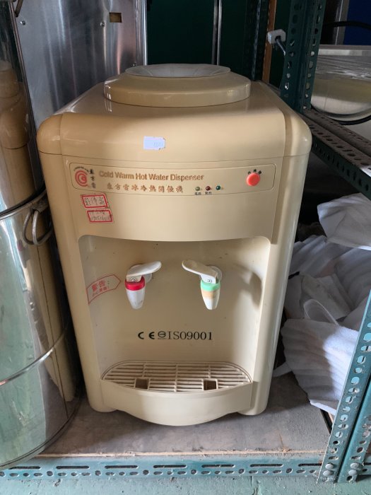 桃園國際二手貨中心----桌上型  桶裝飲水機   溫、熱飲水機