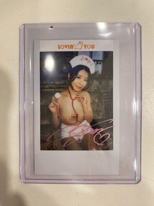 主題露點拍！2026 Lovin You Trifille Vol.09 篠原伊代（桌球兔女郎&看護師 雙主題）拍立得