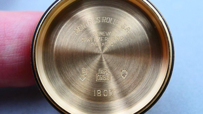 【美好時光】一級逸品分享交流ROLEX勞力士罕見型號1807寬版面針超美品 （ 1803 18038 18238參考)