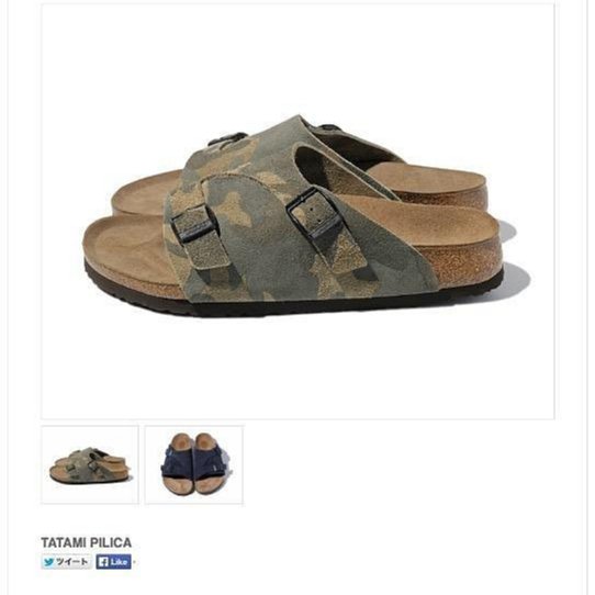 靴 EUR41 Tatami pilica 希望商店✓寄賣商品SOPHNET x TATAMI PILICA BIRKENSTOCK 日製