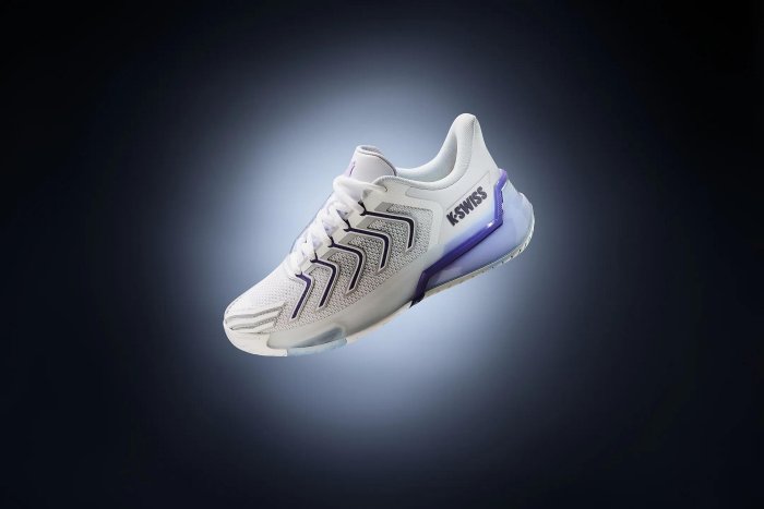 【曼森體育】K-SWISS Ultrashot 4 網球鞋 女鞋 新款 白紫 全場地
