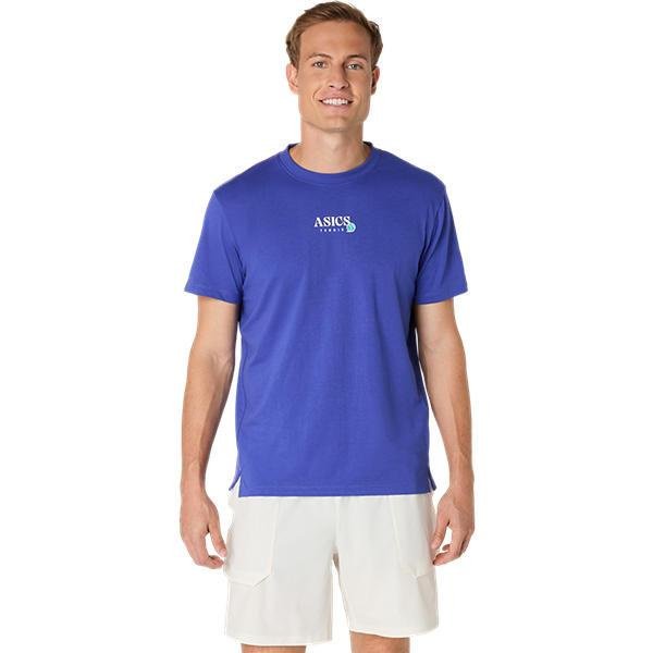 【曼森體育】ASICS 亞瑟士 短袖上衣 男款 海外版 網球上衣 2041A351 三種顏色