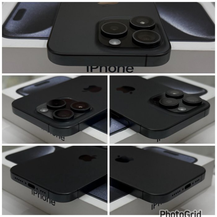iPhone 15 Pro 256G 二手機 黑色鈦金屬 刷卡分期【米米瑞隆】高雄實體 可出租 C2044 中古機