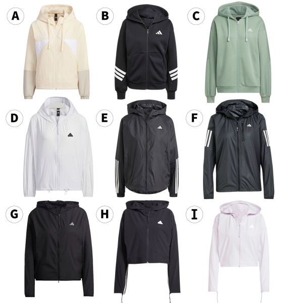 【下殺】Adidas 外套 女裝【運動世界】IP0752/JE0171/IK9894/IM8835/IS8036/IN1576/HM4288/IN1829/IS0891