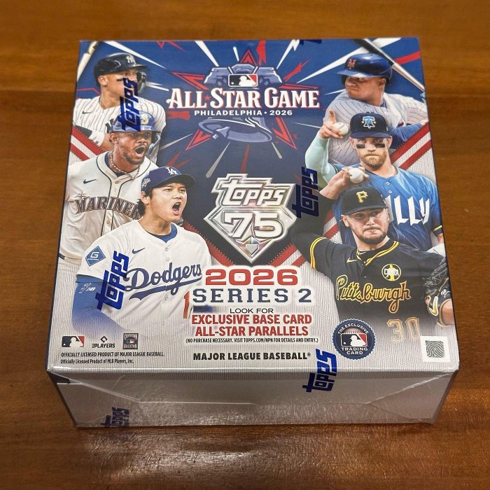 [現貨] 2026 Topps Series 2 All Star Mega Box 全明星系列 全新未拆一盒 拼 村上宗隆 大谷翔平 Aaron Judge