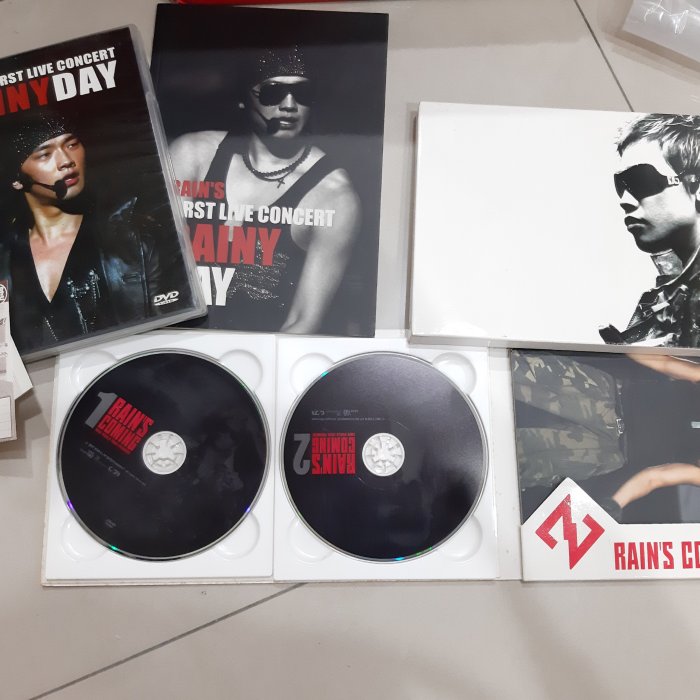 RAIN'S COMING RAIN WORLD TOUR PREMIERE+First Concert Rainy | Yahoo拍賣