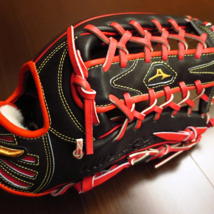 圓圓小舖}全新日本製硬式MIZUNO PRO ORDER美津濃金標外野T網擋