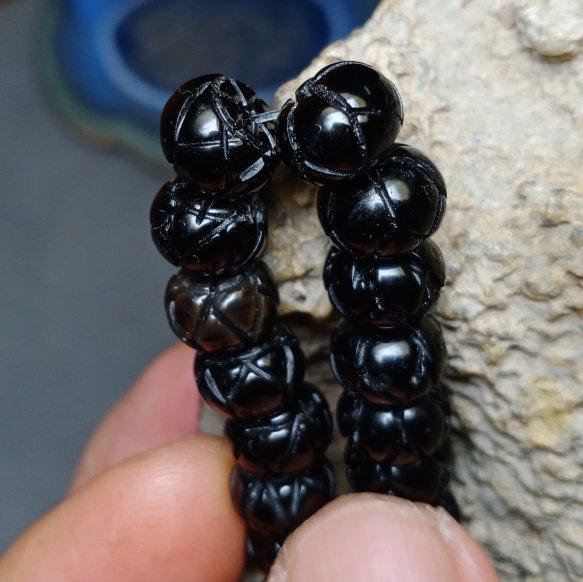 天珠 稀少 5A 【皇帝五爪龍神天珠58mm】大サイズ 一点物 - 石川県金沢市