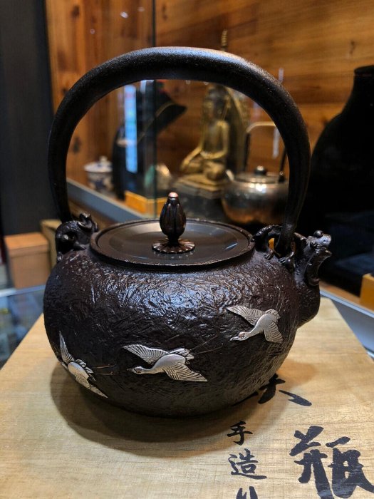 煤籐編六角式瓶座大小二点】 煎茶道具竹工芸瓶敷瓶
