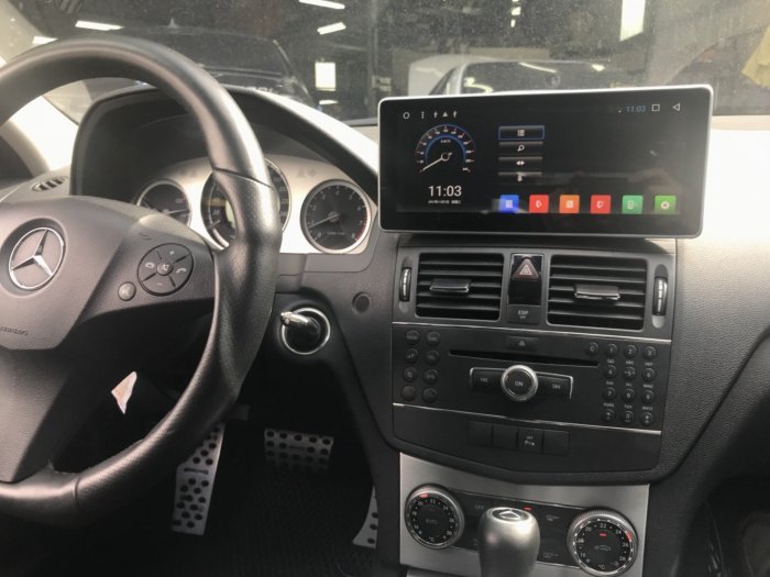 弘群專改 奧斯卡安卓系統主機 BENZ C-Class 2007-2011 10吋安卓主機 w204專車專用機