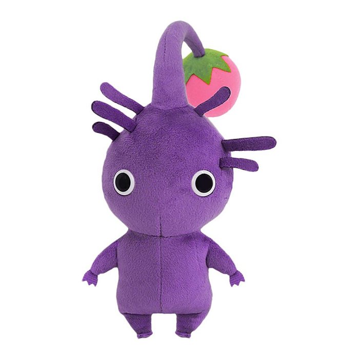 紫色皮克敏 絨毛玩偶 22cm 娃娃 玩偶 花苞 皮克敏 PK08 Pikmin 任天堂 三英貿易 日本正版 193582