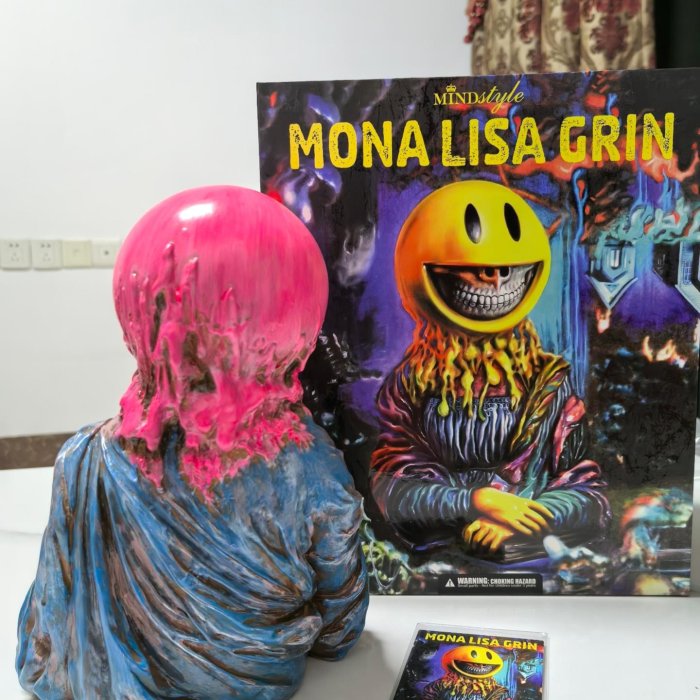 Ron English《Mona Lisa Grin》人偶公仔全新未拆封現貨售獲得藝術收藏