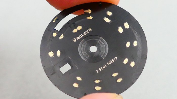 【美好時光】ROLEX勞力士原裝黑色面盤 18038 18238 等DD都可以裝(RSC取得全新品)