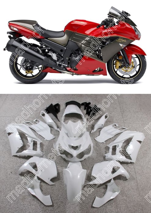 《極限超快感!!》Kawasaki ZX14R 新六眼12~16年專用車殼11