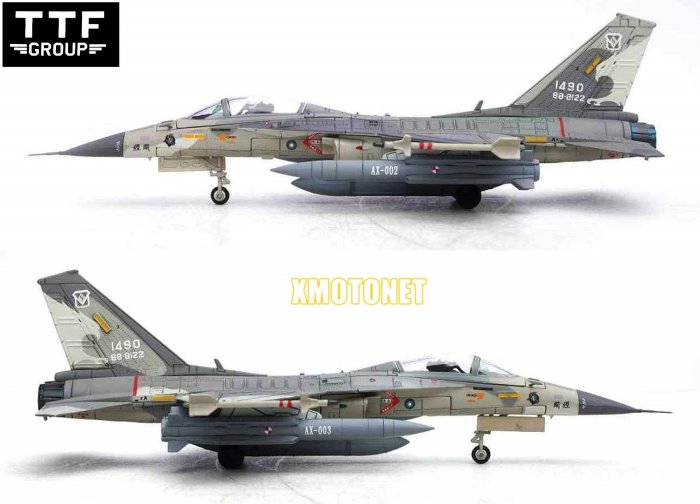 魔玩達人】1/72 TTF 國軍IDF經國號F-CK-1 單座#1490 空射版雄三全合金