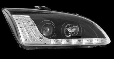 【小鳥的店】福特 FOCUS MK2 LED 魚眼 大燈 淚眼燈 R8 05 06 07 08 方向燈 小燈 FSC