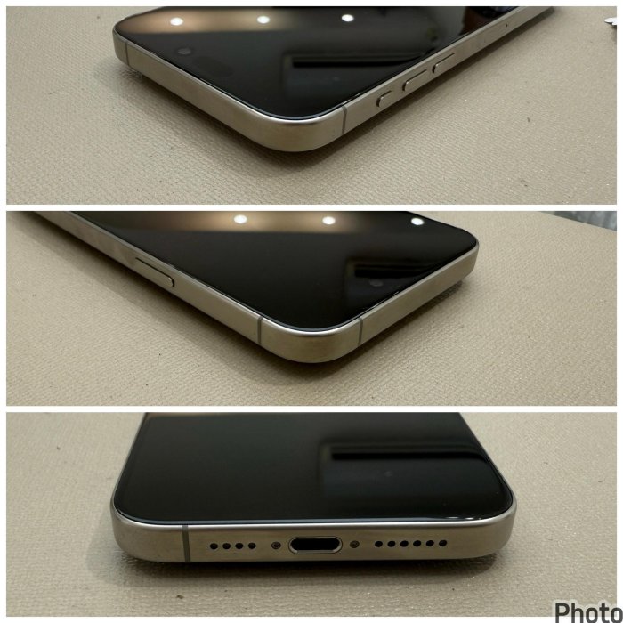 iPhone 15 ProMax 256G 二手機 原鈦色 刷卡分期【米米瑞隆】高雄實體 可出租 C3260 中古機